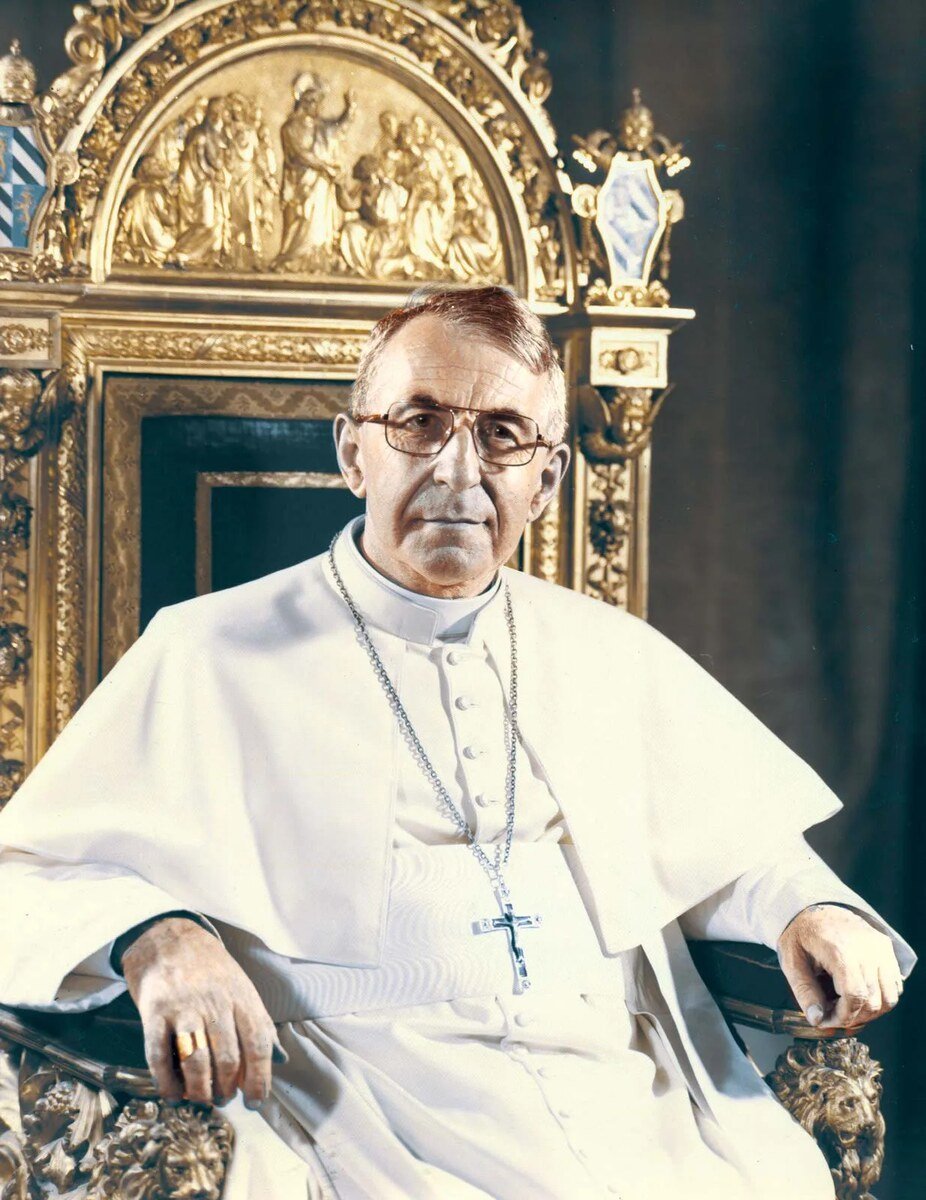 Portrait placeholder for Blessed Pope John Paul I (Albino Luciani)